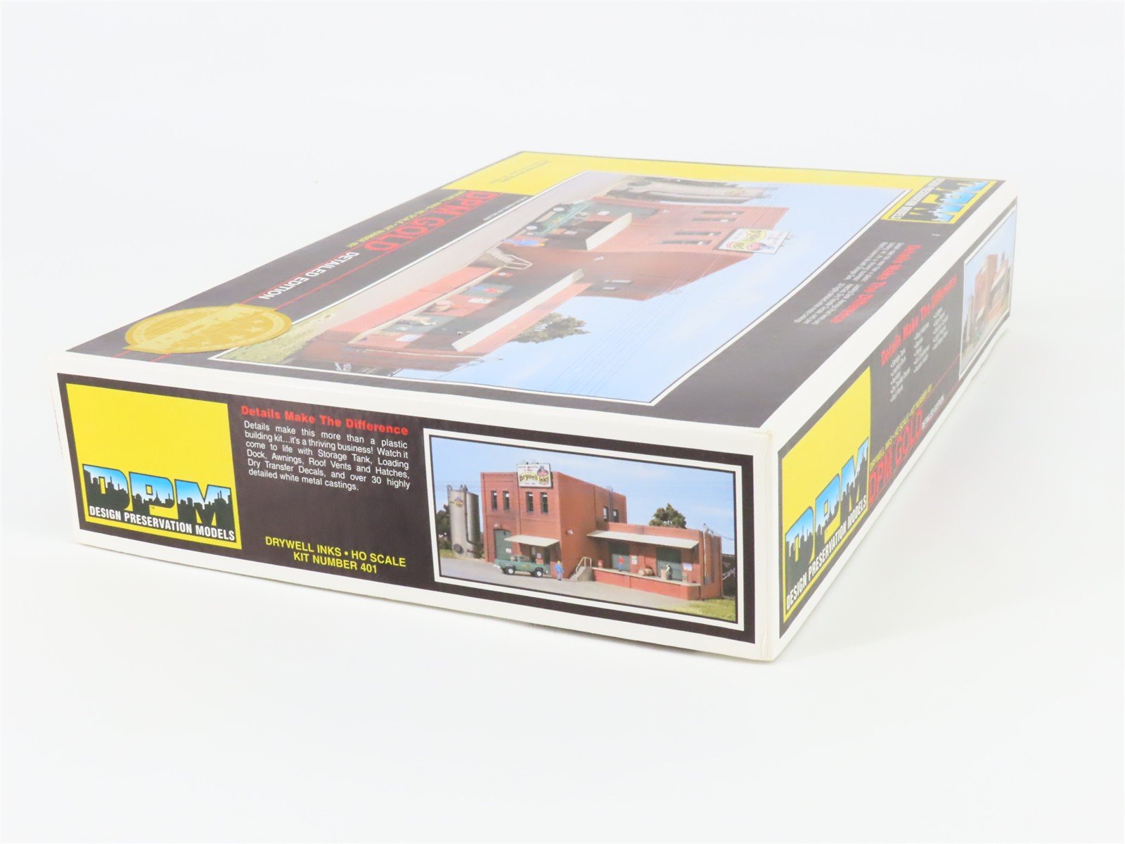HO Scale DPM 401 Drywell Inks DPM Gold Building Kit