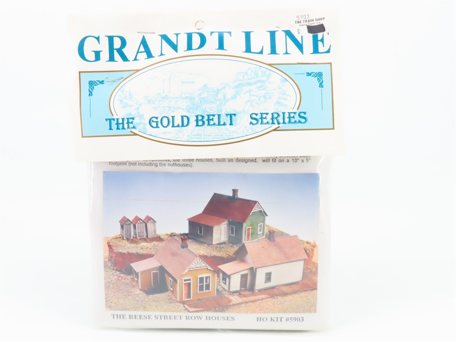 HO Scale Grandt Line 5903 Reese Street Row Houses Kit