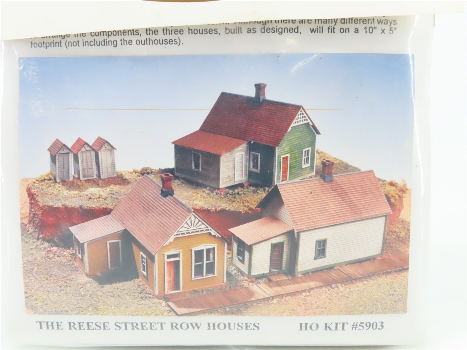HO Scale Grandt Line 5903 Reese Street Row Houses Kit