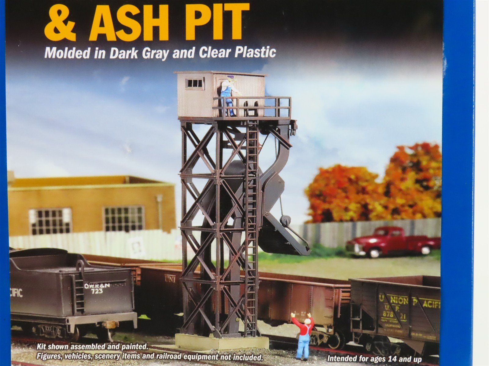 HO Scale Walthers 933-3181 Cinder Conveyor & Ash Pit Building Kit