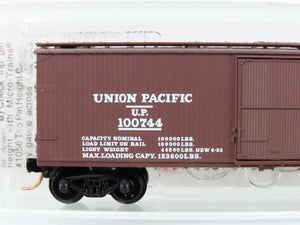 N Scale Micro-Trains MTL 39210 UP Union Pacific 40' Wood Boxcar #100744