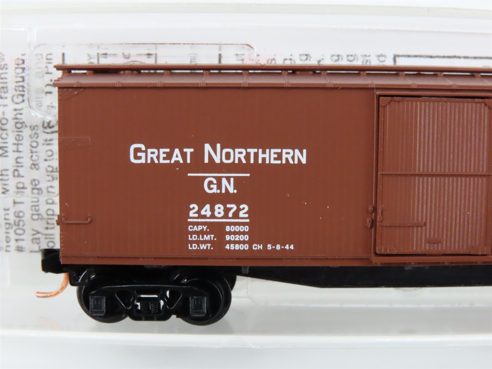 N Scale Micro-Trains MTL 42080 GN Great Northern 40' Wood Boxcar #24872