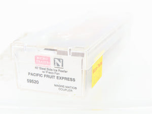 N Scale Micro-Trains MTL 59520 PFE Pacific Fruit Express 40' Ice Reefer #41507