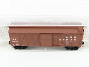 N Scale Micro-Trains MTL 28100 AA Ann Arbor 40' Outside Braced Boxcar #73835