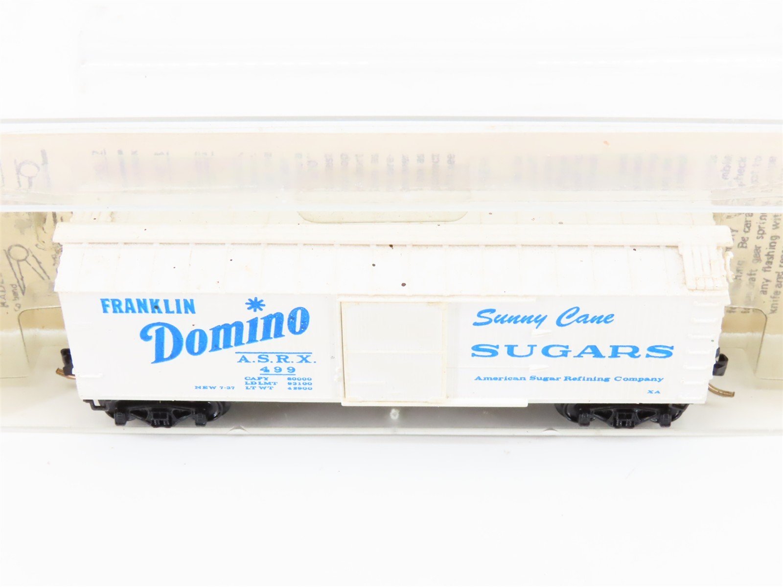 N Scale Micro-Trains/Kadee 42020 ASRX Domino 40' Wood Boxcar #499
