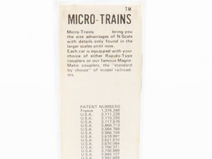 N Scale Micro-Trains/Kadee 42020 ASRX Domino 40' Wood Boxcar #499