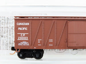 N Scale Micro-Trains MTL 02800120 CP Canadian Pacific 40' Boxcar #230103
