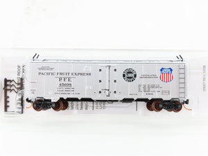 N Scale Micro-Trains MTL 05900516 PFE Pacific Fruit 40' Steel Ice Reefer #45698