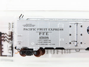N Scale Micro-Trains MTL 05900516 PFE Pacific Fruit 40' Steel Ice Reefer #45698