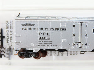 N Scale Micro-Trains MTL 05900526 PFE Pacific Fruit 40' Steel Ice Reefer #44739