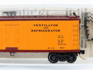 N Scale Micro-Trains/Kadee 47050 SFRD Santa Fe 40' Wood Reefer #25910