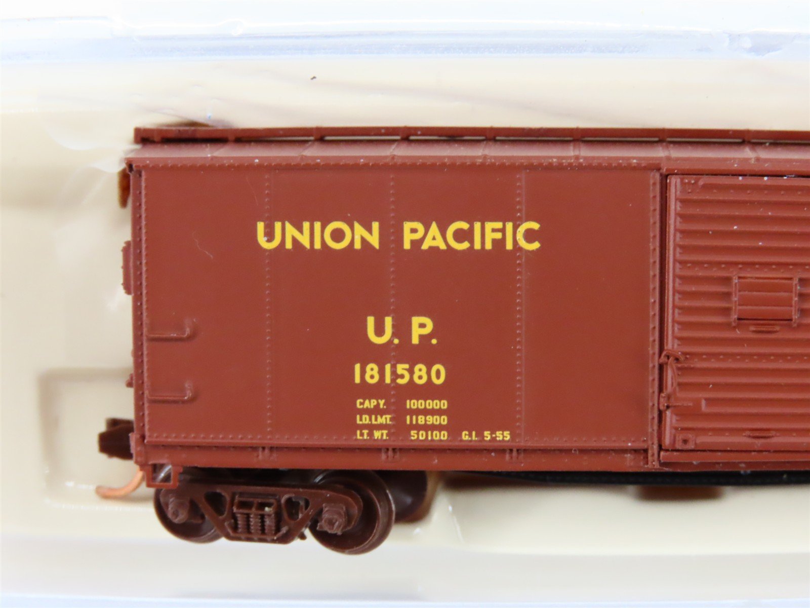N Scale Atlas 45822 UP Union Pacific 40' USRA Steel Boxcar #181580