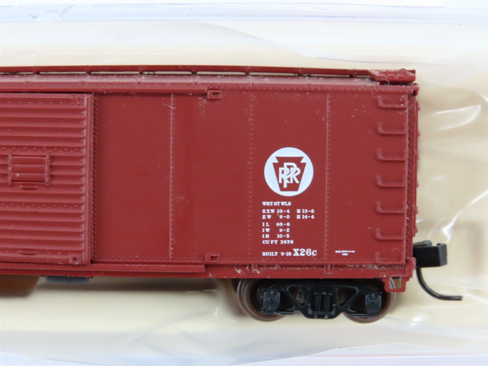 N Scale Atlas 45815 PRR Pennsylvania 40' USRA Steel Boxcar #105200