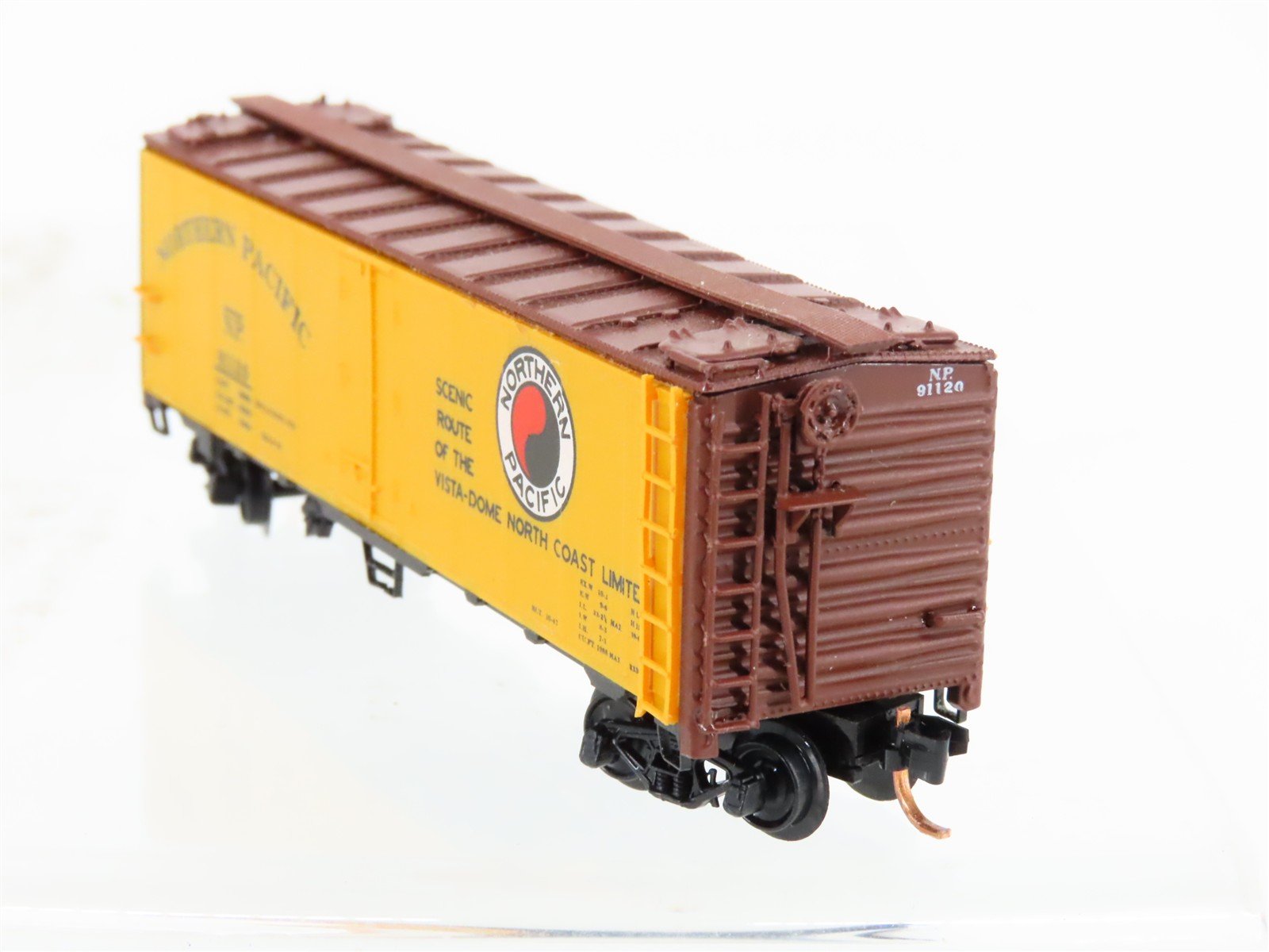 N Scale Intermountain 60502-05 NP Northern Pacific Steel Side Ice Reefer #91120