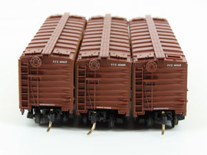 N Scale Micro-Trains MTL 59012 PFE Pacific Fruit Express 40' Ice Reefer 3-Pack