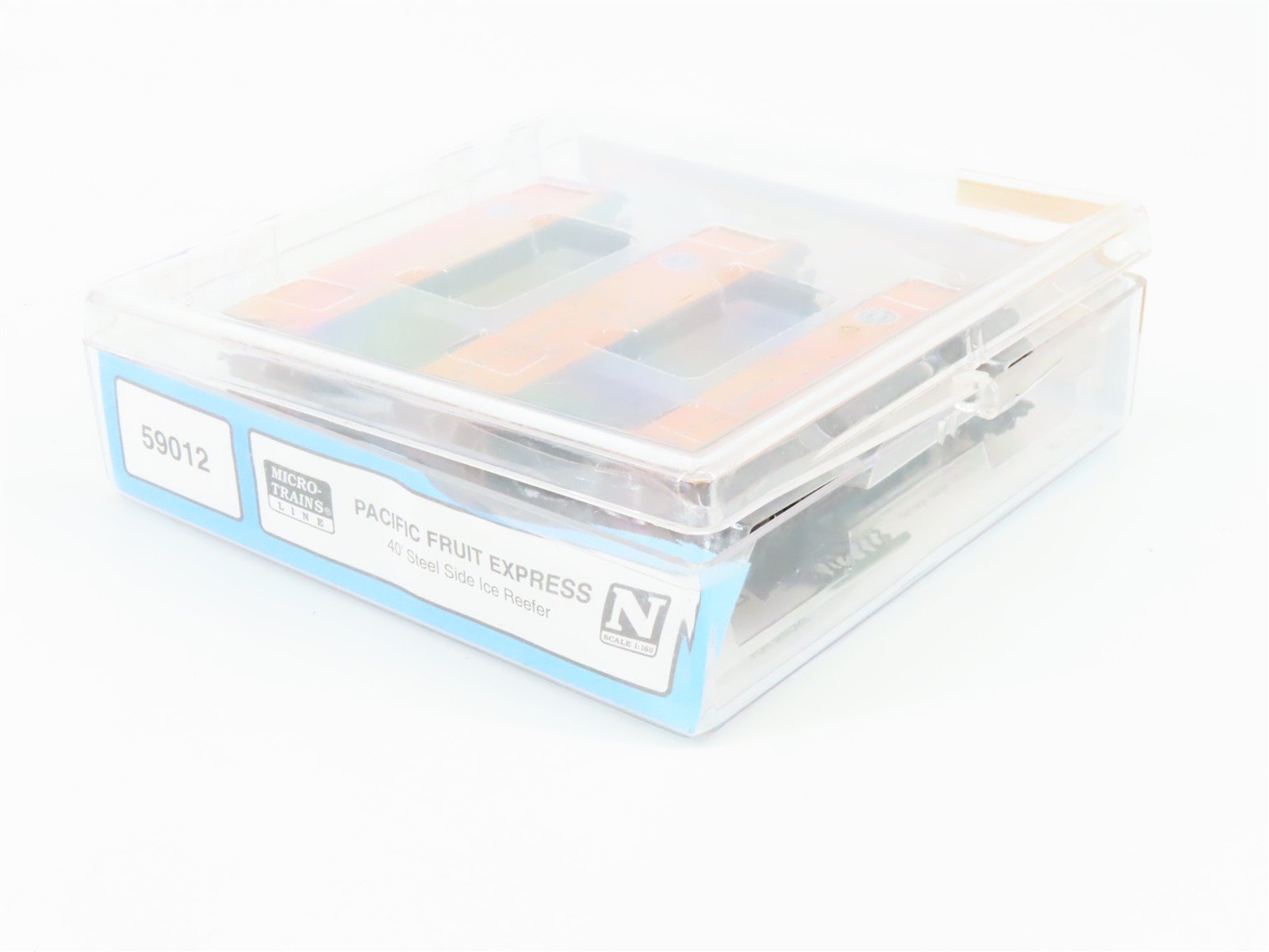 N Scale Micro-Trains MTL 59012 PFE Pacific Fruit Express 40' Ice Reefer 3-Pack