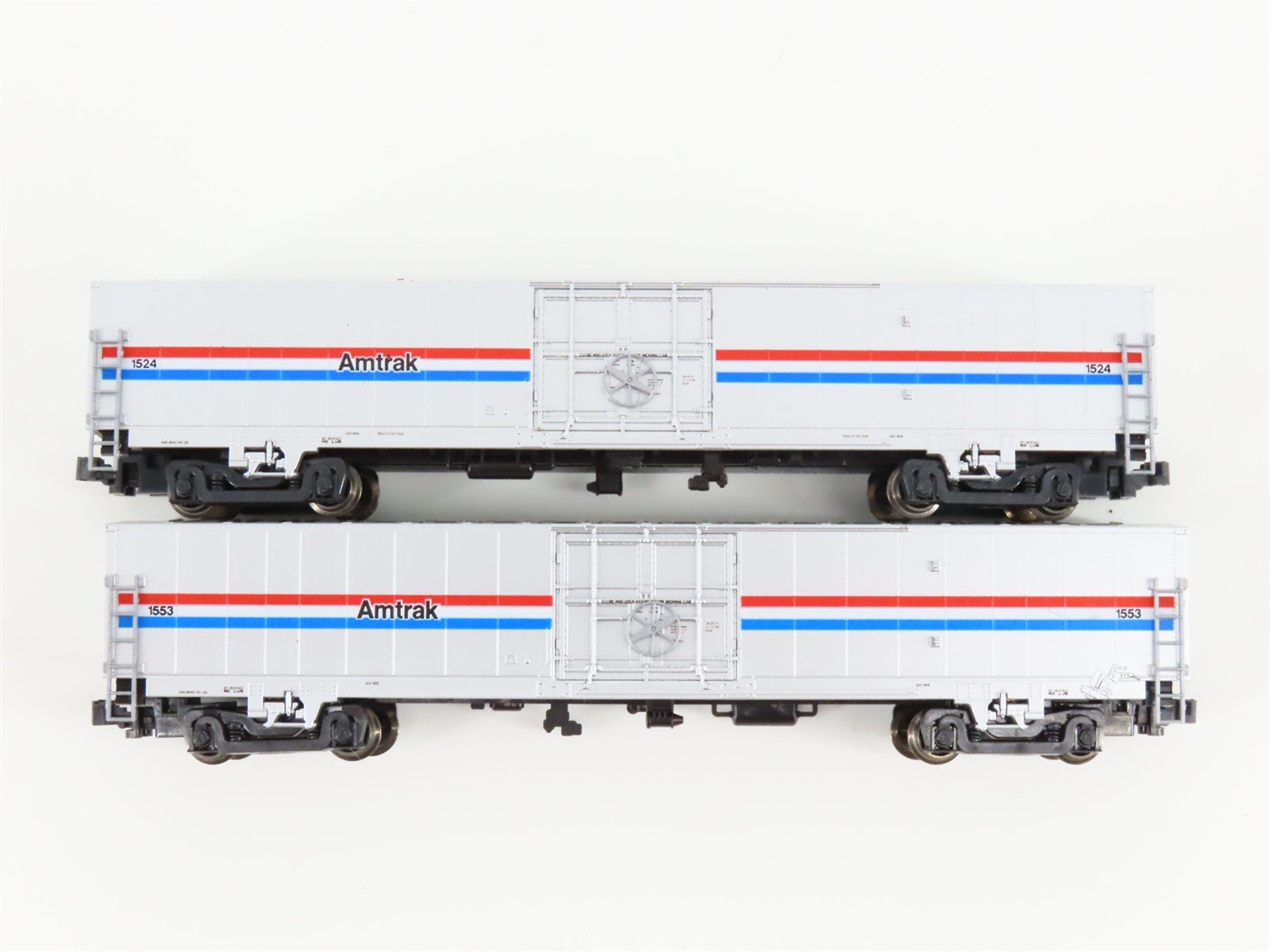 N Scale Kato 106-3506 Amtrak Material Handling Phase III 2-Car Pack Set C2