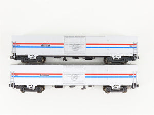 N Scale Kato 106-3506 Amtrak Material Handling Phase III 2-Car Pack Set C2