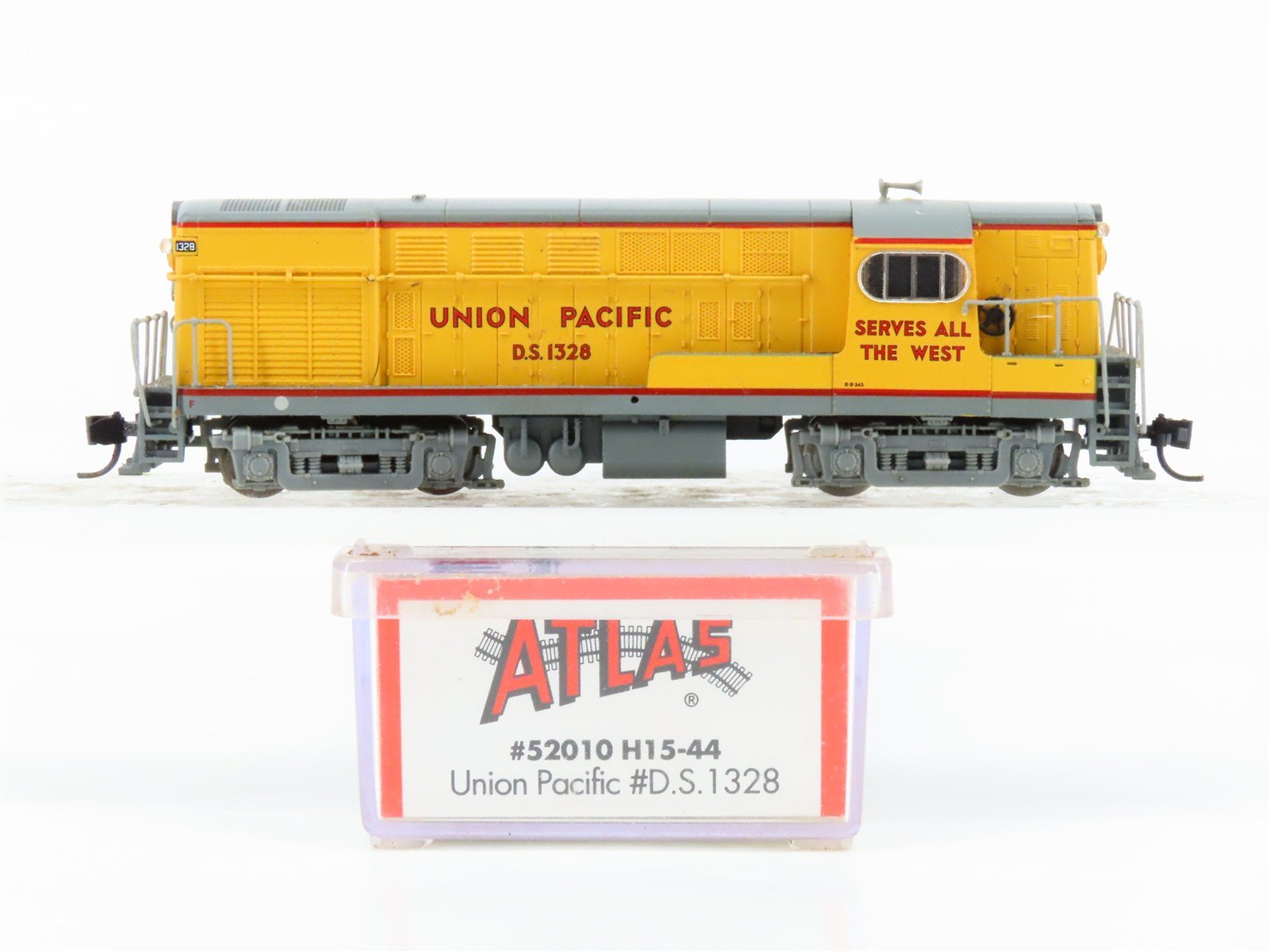 N Scale Atlas 52010 UP Union Pacific FM H15-44 Diesel #D.S.1328 w/ DCC