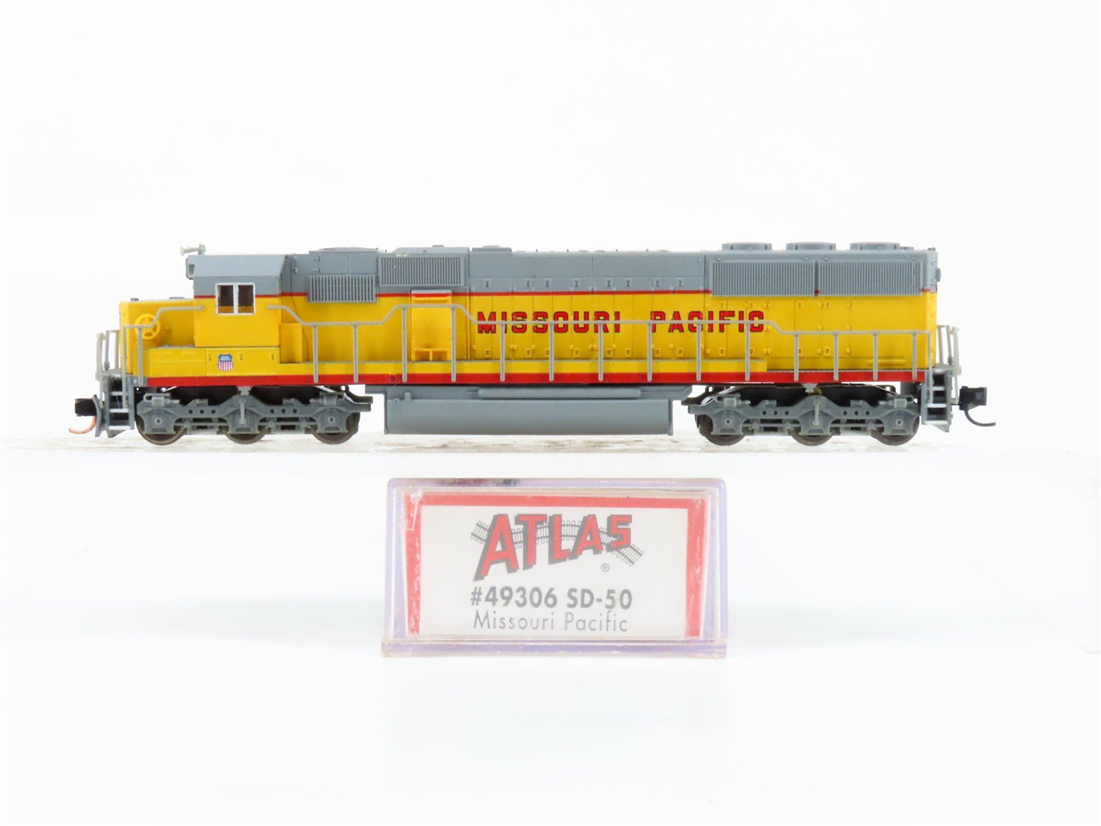 N Scale Atlas 49306 MP Missouri Pacific "UP Paint" EMD SD50 Diesel No# w/ DCC