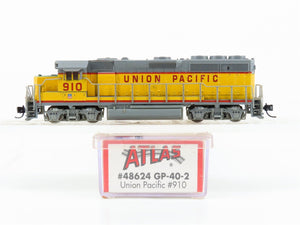 N Scale Atlas 48624 UP Union Pacific EMD GP40-2 Diesel #910 w/ DCC