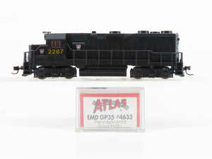 N Scale Atlas/KATO 4633 PRR Pennsylvania EMD GP35 Diesel #2287 w/ DCC