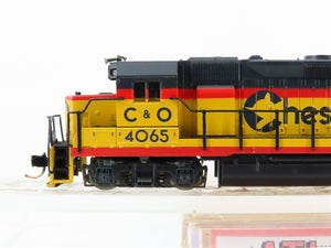N Scale Atlas 48506 C&O Chessie System EMD GP40 Diesel Locomotive #4065 w/ DCC