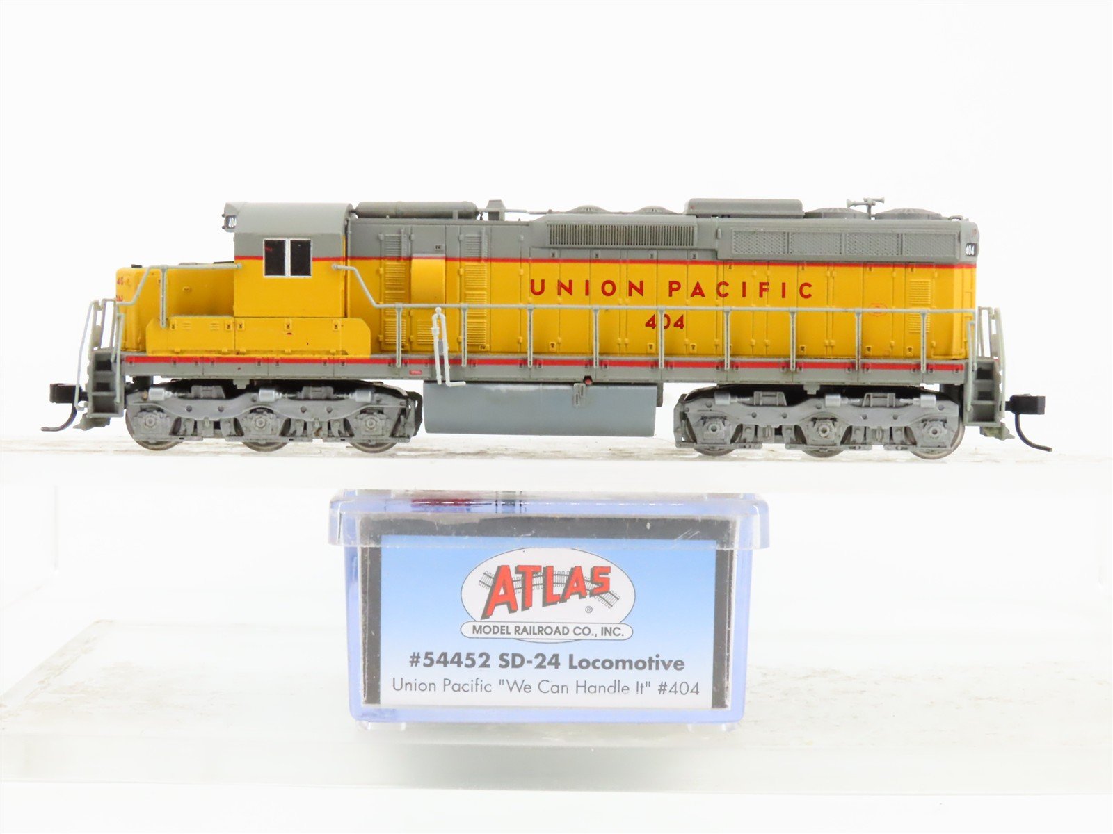 N Scale Atlas Master 54452 UP Union Pacific EMD SD24 Diesel #404 w/ DCC