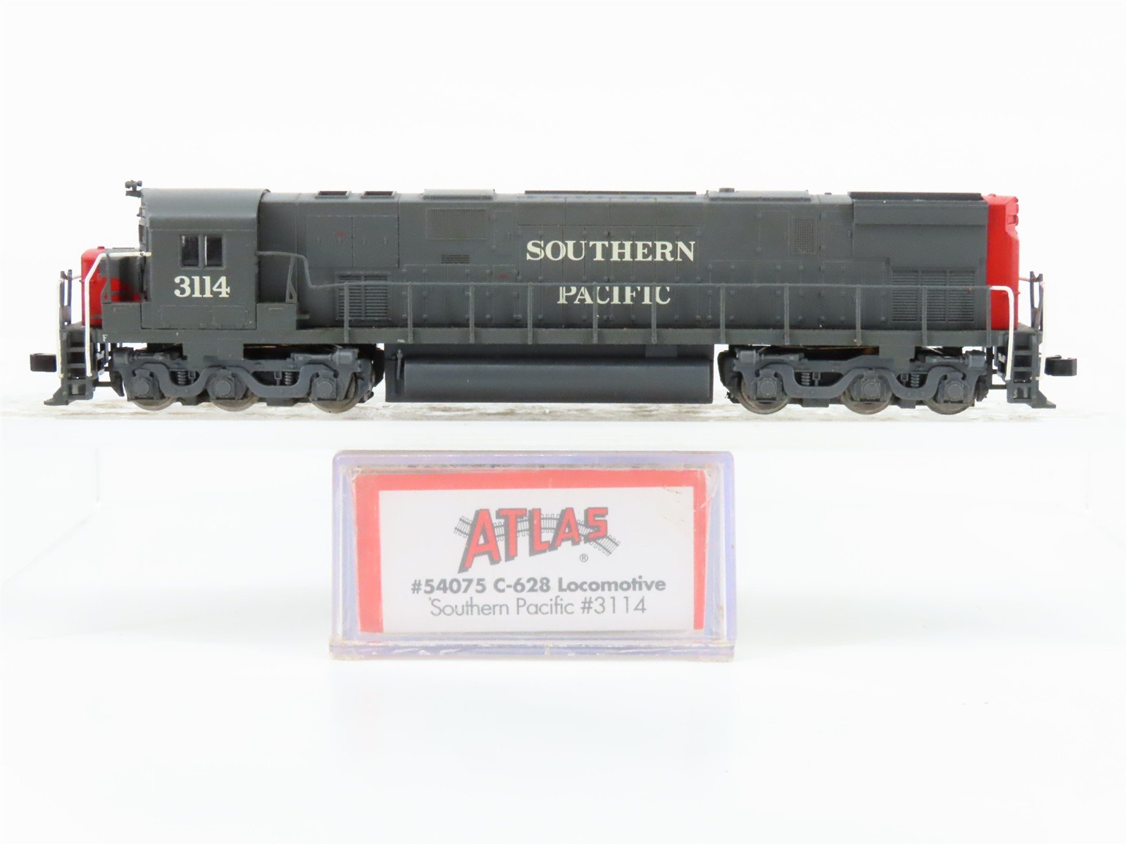 N Atlas 54075 SP Southern Pacific "Bloody Nose" ALCO C-628 Diesel #3114 w/ DCC