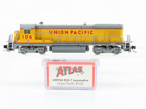 N Scale Atlas 49765 UP Union Pacific GE B23-7 Diesel Locomotive #106 w/ DCC