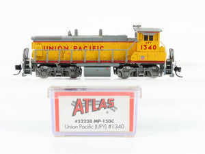 N Scale Atlas 52238 UPY Union Pacific MP-15DC Diesel Switcher #1340 w/ DCC