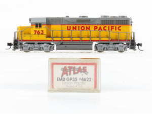 N Scale Atlas/KATO 4622 UP Union Pacific EMD GP35 Diesel #763 w/ DCC
