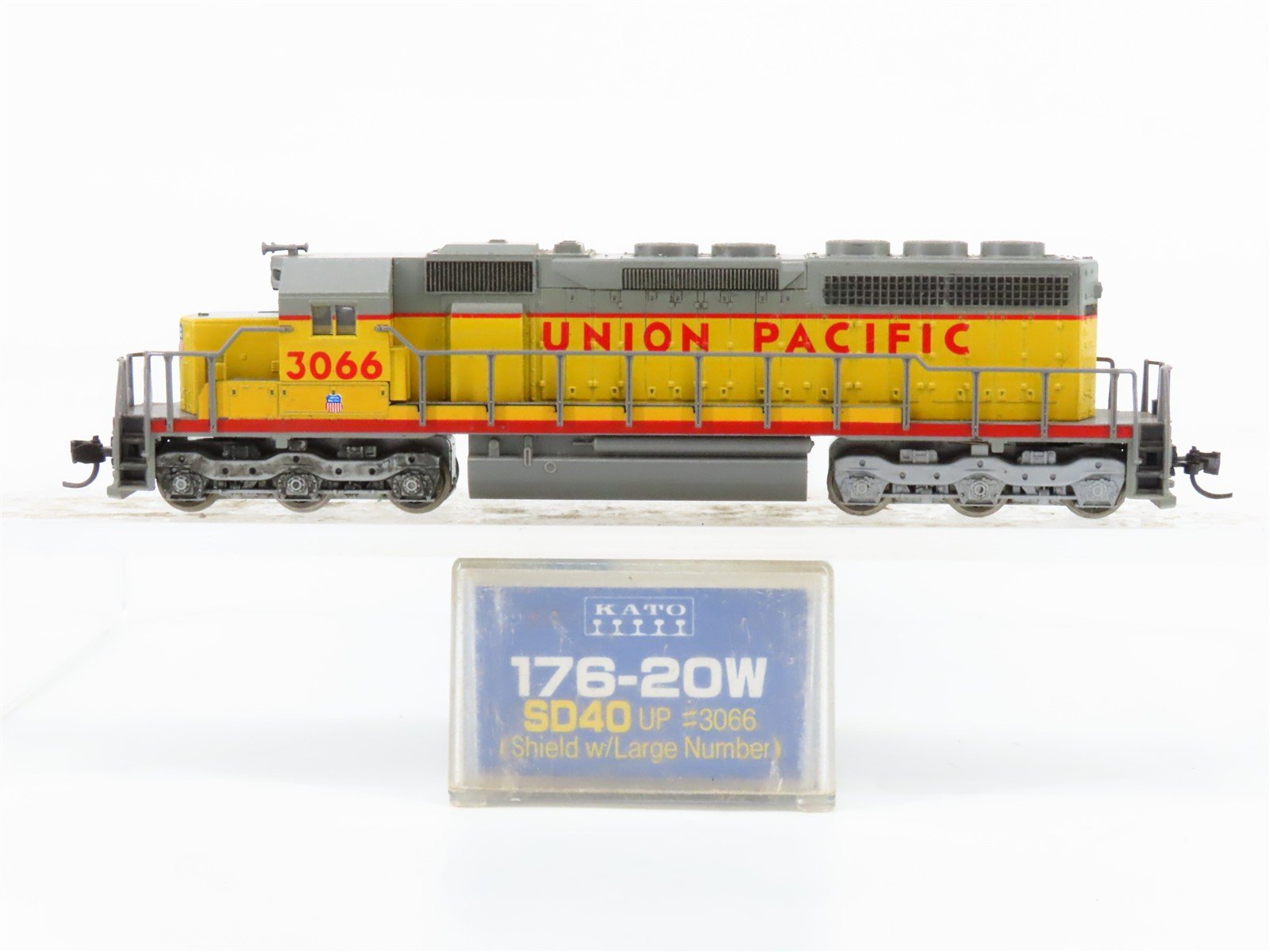 N Scale KATO 176-20W UP Union Pacific EMD SD40 Diesel #3066 w/ DCC