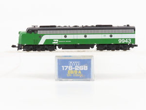 N Scale KATO 176-268 BN Burlington Northern EMD E8/9A Diesel #9943 w/ DCC