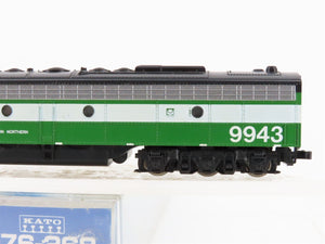 N Scale KATO 176-268 BN Burlington Northern EMD E8/9A Diesel #9943 w/ DCC