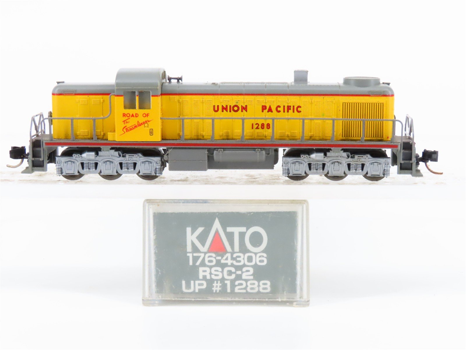 N Scale KATO 176-4306 UP Union Pacific ALCO RSC-2 Diesel #1288 w/ DCC