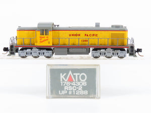 N Scale KATO 176-4306 UP Union Pacific ALCO RSC-2 Diesel #1288 w/ DCC