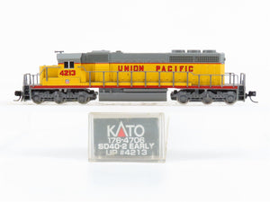 N Scale KATO 176-4706 UP Union Pacific EMD SD40-2 Diesel #4213 w/ DCC