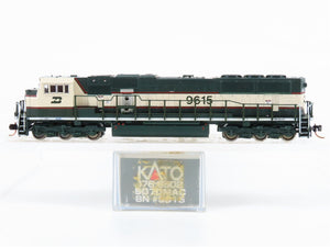 N Scale KATO 176-6502 BN Burlington Northern EMD SD70MAC Diesel #9615 w/ DCC