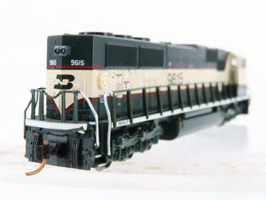 N Scale KATO 176-6502 BN Burlington Northern EMD SD70MAC Diesel #9615 w/ DCC