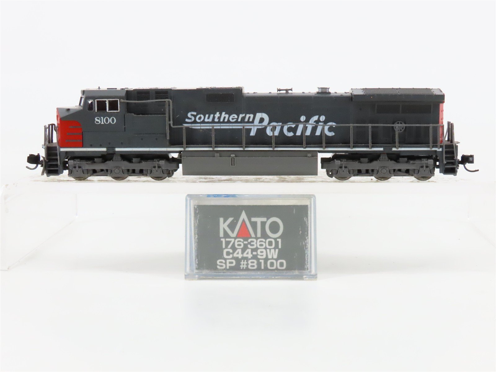 N Scale KATO 176-3601 SP "Bloody Nose" GE C44-9W "Dash 9" Diesel #8100 w/ DCC