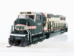 N Scale KATO 176-6503 BNSF Railway EMD SD70MAC Diesel Locomotive #9647 w/ DCC