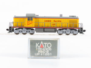 N Scale KATO 176-4305 UP Union Pacific ALCO RSC-2 Diesel #1281 w/ DCC