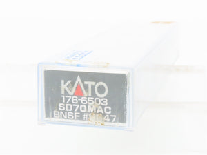 N Scale KATO 176-6503 BNSF Railway EMD SD70MAC Diesel #9647 w/ DCC