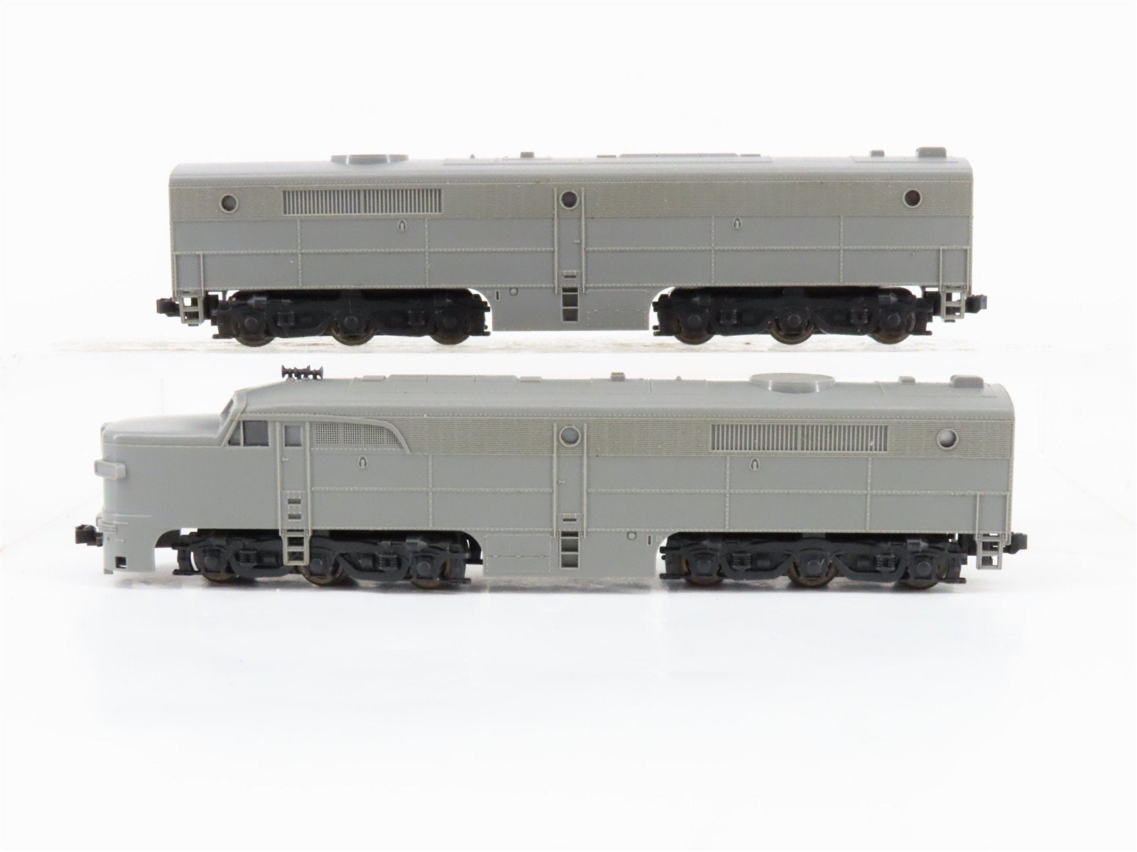 N Scale KATO 106-0800 Undecorated ALCO PA-1/PB-1 Diesel Locomotive Set w/ DCC