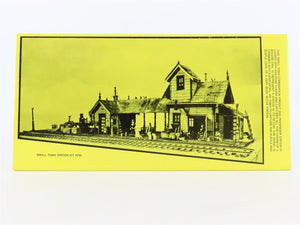 HO Fine Scale Miniatures Craftsman Kit #235 Small Town Freight/Passenger Station