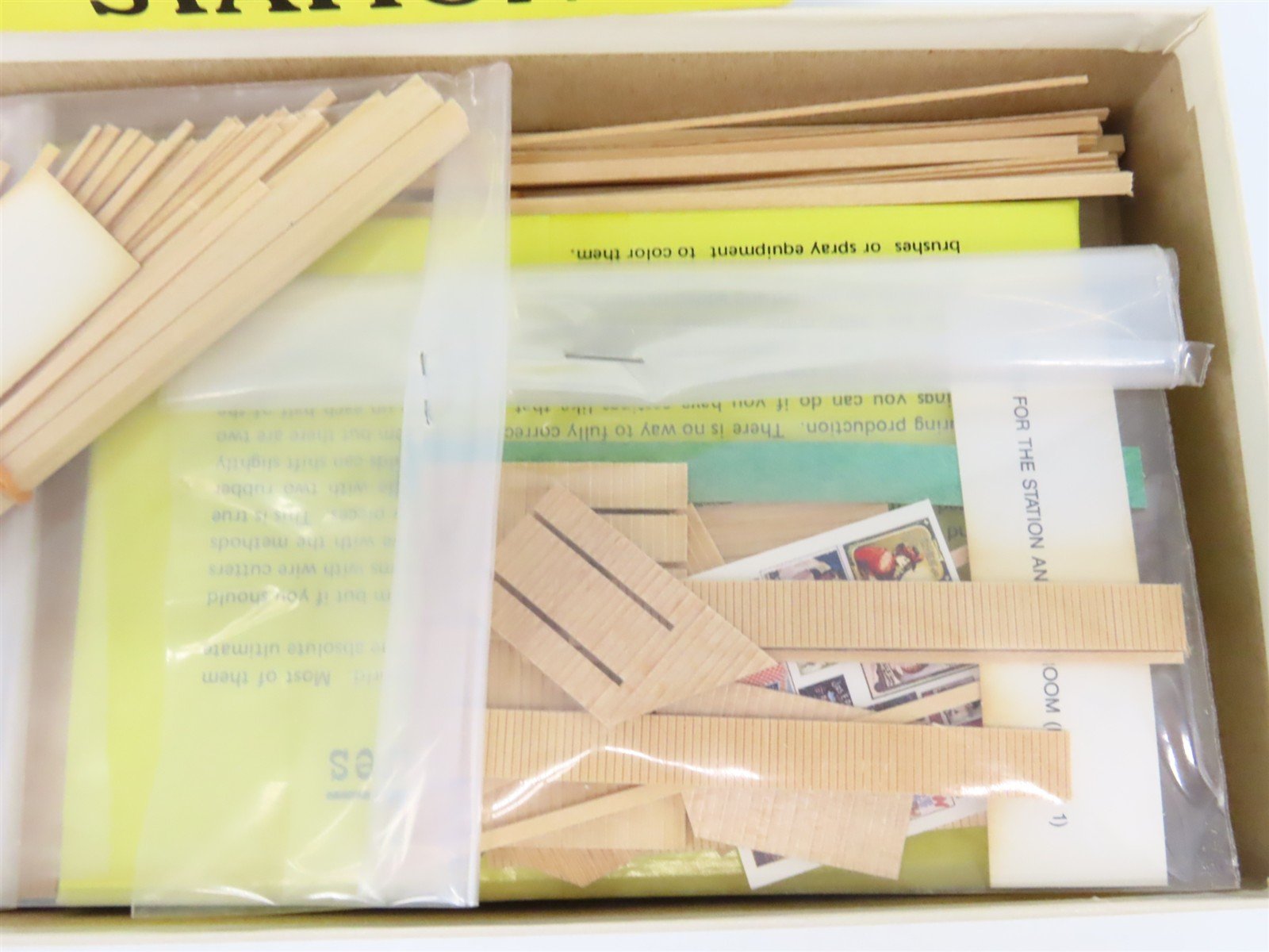 HO Fine Scale Miniatures Craftsman Kit #235 Small Town Freight/Passenger Station