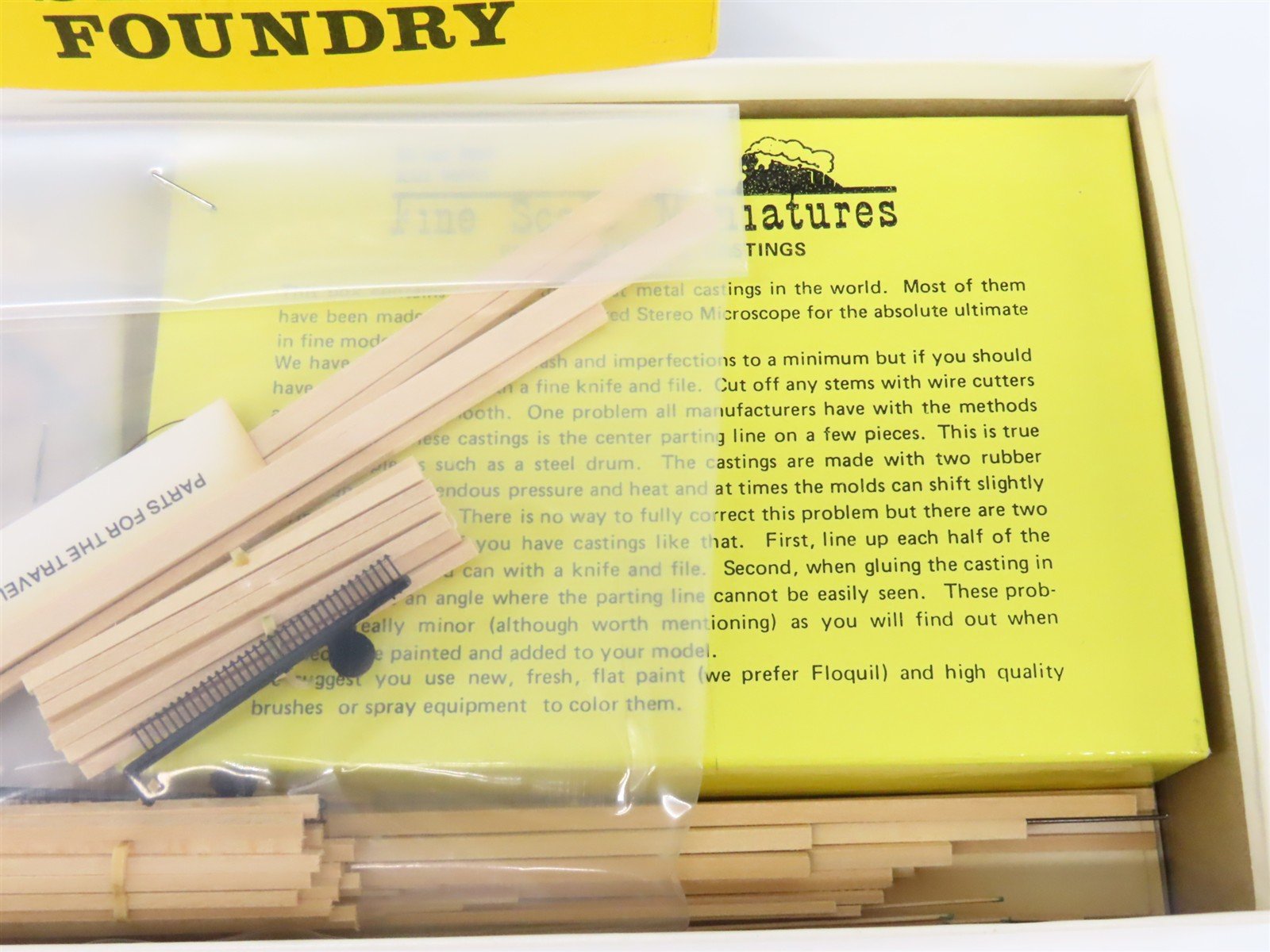 HO 1/87 Fine Scale Miniatures Craftsman Kit #225 Sewall's Foundry