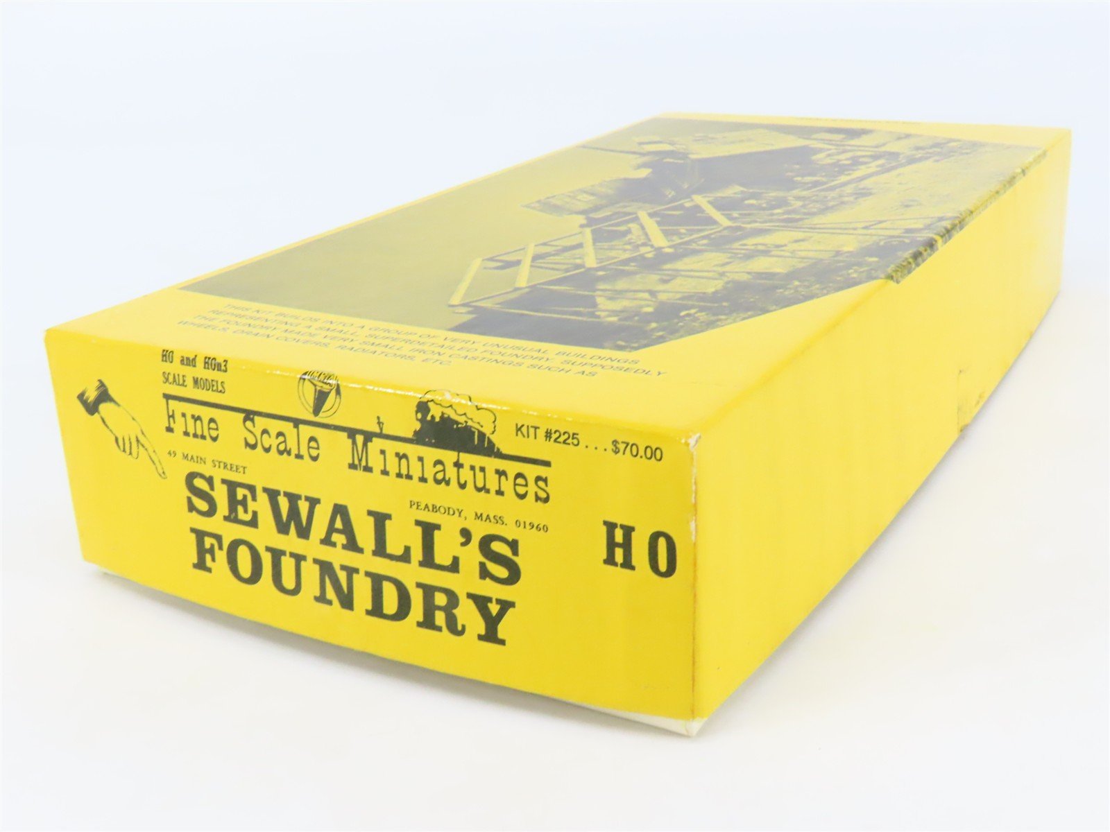 HO 1/87 Fine Scale Miniatures Craftsman Kit #225 Sewall's Foundry