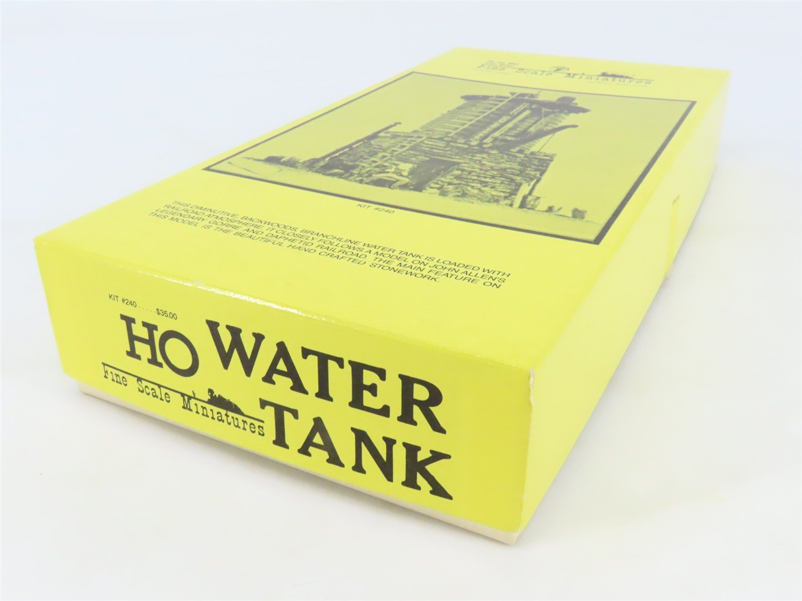HO 1/87 Fine Scale Miniatures Craftsman Kit #240 Branchline Water Tank